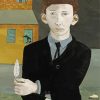 Man With A Feather Lucien Freud paint by numbers