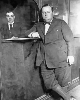 Roscoe Arbuckle paint by numbers