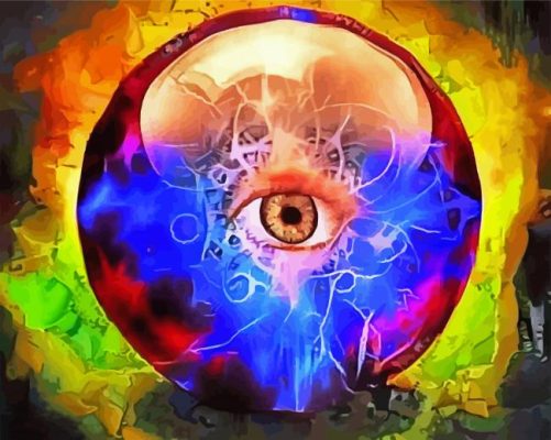 Aesthetic Crystal Ball Art paint by numbers