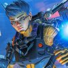 Aesthetic Valkyrie Apex Legends paint by numbers