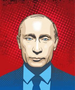Vladimir Putin paint by numbers