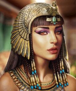 Cleopatra Paint by numbers - Numeral Paint Kit