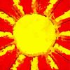 Cool Sun Abstract paint by number p