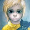 Crying Big Eyed Kid paint by number p