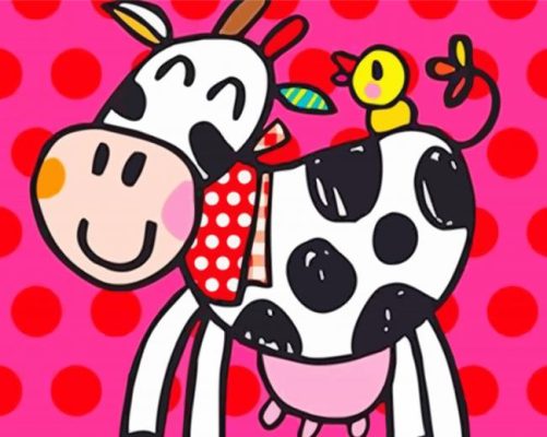 Happy Cow paint by numbers