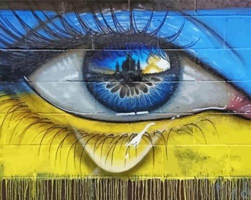 Pray For Ukraine paint by numbers paint by numbers