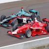 Racing Indy Cars paint by numbers