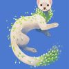 White Ferret paint by numbers