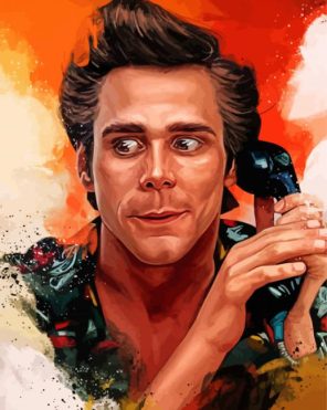Ace Ventura paint by numbers