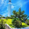 Gibb Hill Lighthouse Bermuda paint by numbers