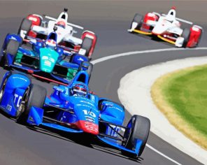 Indianapolis 500 Race paint by numbers