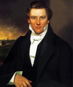 Joseph Smith paint by numbers