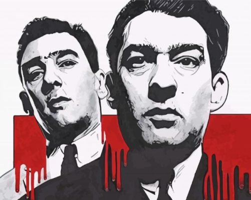 Kray Twins Art paint by numbers