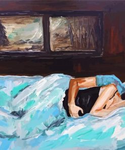 Lovers Sleep paint by numbers