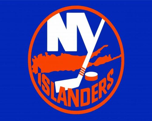 NY Islanders Logo paint by numbers