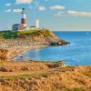 New York Montauk Lighthouse paint by number