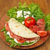 Piadina Food paint by number