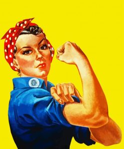 Powerful Woman paint by numbers