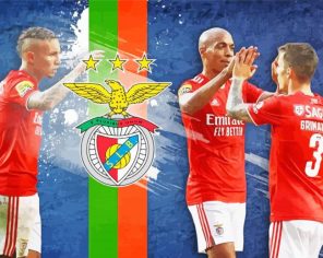 SL Benfica Football Club paint by numbers