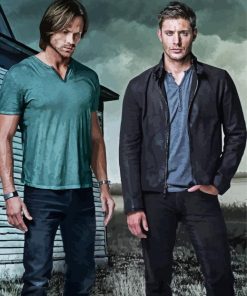 Sam And Dean Winchester paint by number