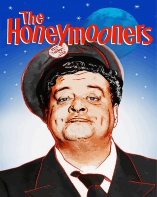 The Honeymooners Poster paint by number