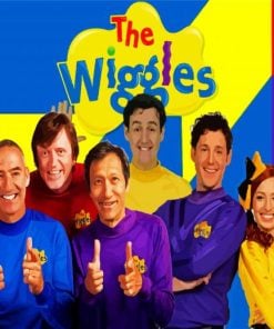 The Wiggles Members paint by number