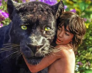 The Jungle Book Characters paint by numbers