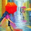 Dancing In The Rain paint by numbers