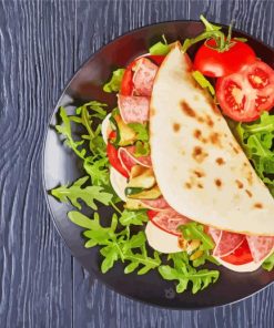 Aesthetic Piadina paint by number