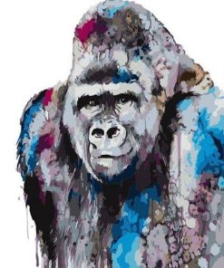 Gorilla Art paint by numbers