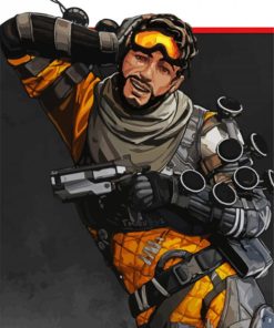 Mirage Apex Legends paint by number