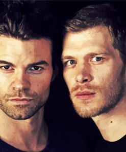 klaus Mikaelson And Elijah paint by numbers