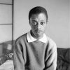 Young James Baldwin paint by number