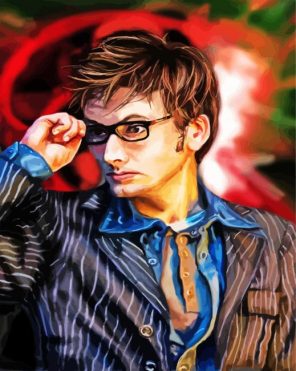 10th Doctor paint by numbers