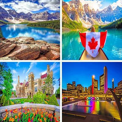 Canada paint by Numbers    