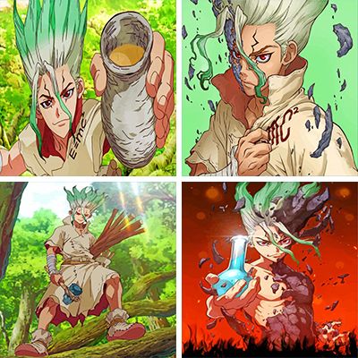 Dr Stone paint by Numbers  