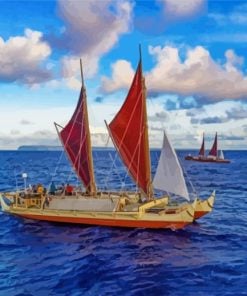 Hokulea paint by numbers