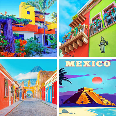 Mexico Paint by Numbers