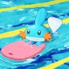 Mudkip Anime Paint By Numbers