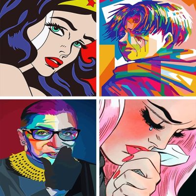 Pop Art  Paint by Numbers