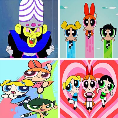 Powerpuff paint by Numbers   