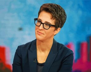 Rachel Maddow paint by numbers