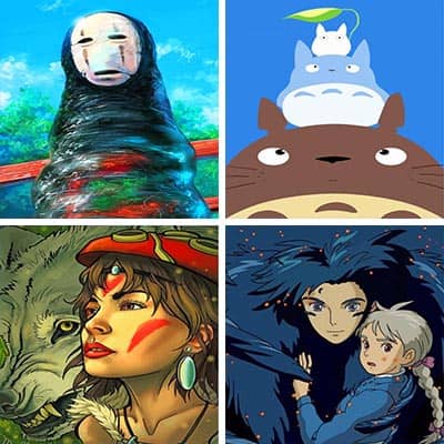 Studio Ghibli Paint by Numbers 