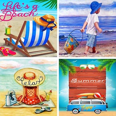 Summer Painting by Numbers  
