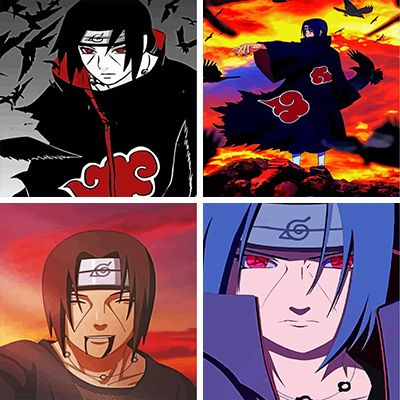 Uchiha paint by Numbers
