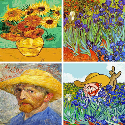 Van Gogh Paint by Numbers