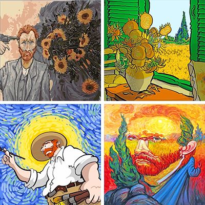 Vincent van Gogh - Paint by numbers - Numeral Paint