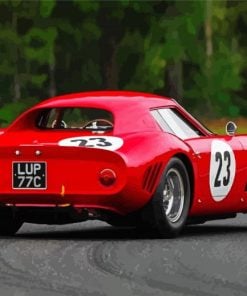 Ferrari 250 GTO paint by numbers