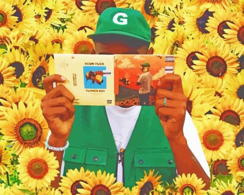 Aesthetic Flower Boy paint by numbers