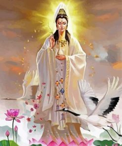 Aesthetic Quan Yin paint by numbers